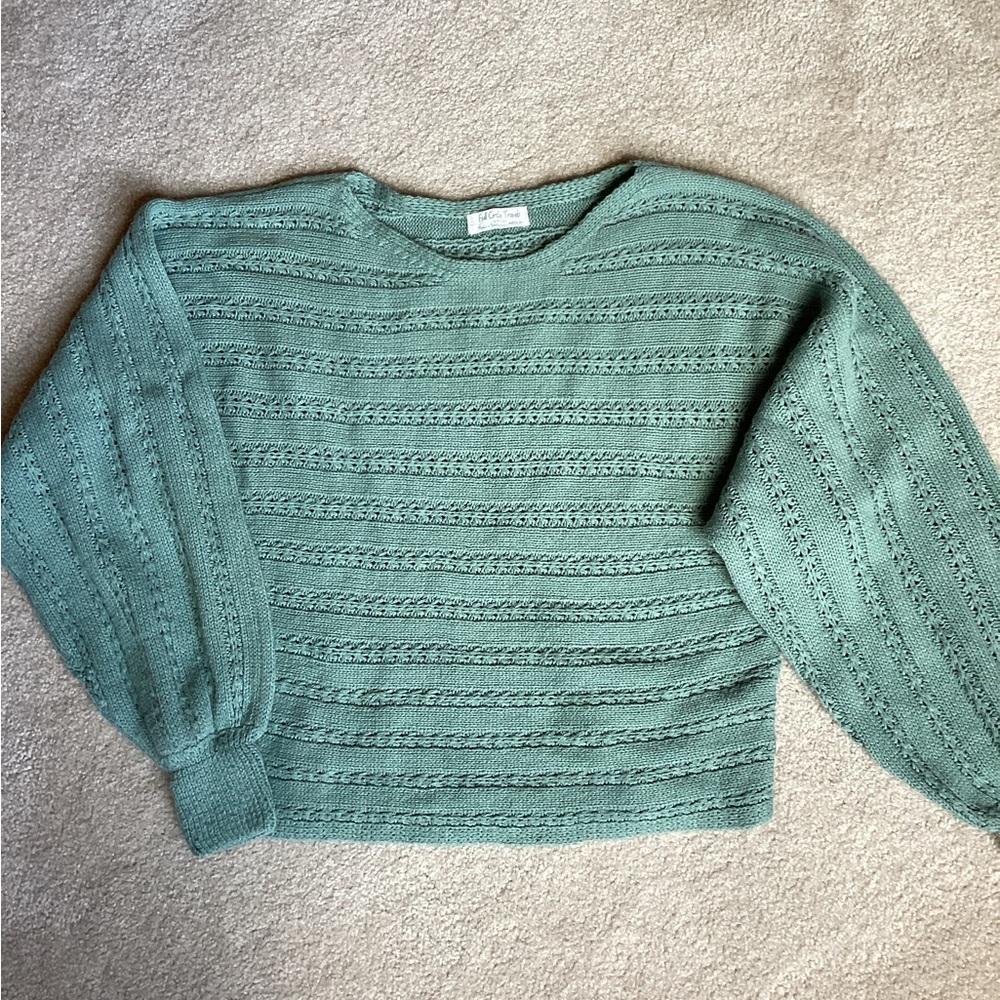 Women's Green Sweater
